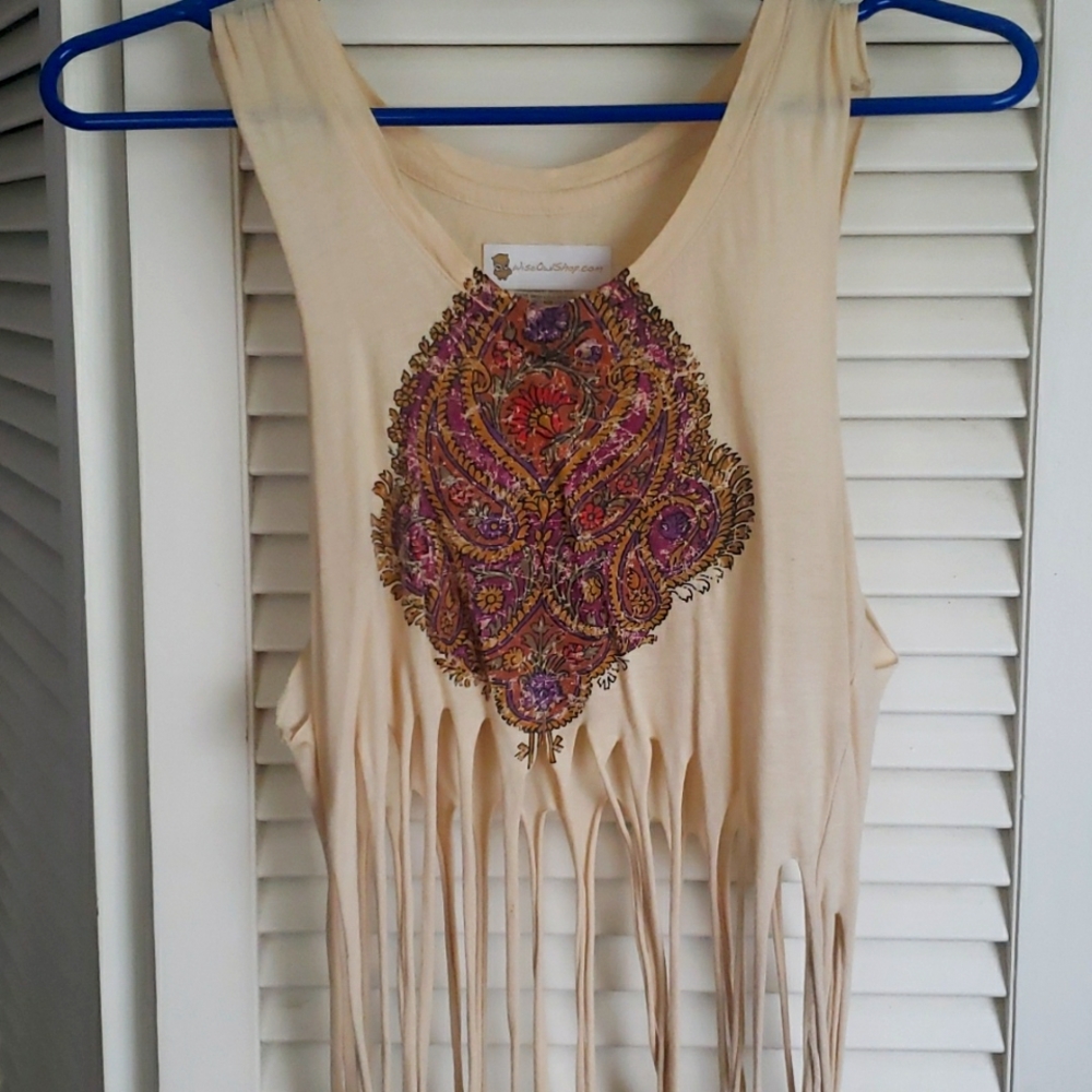 Fringe Crop Top